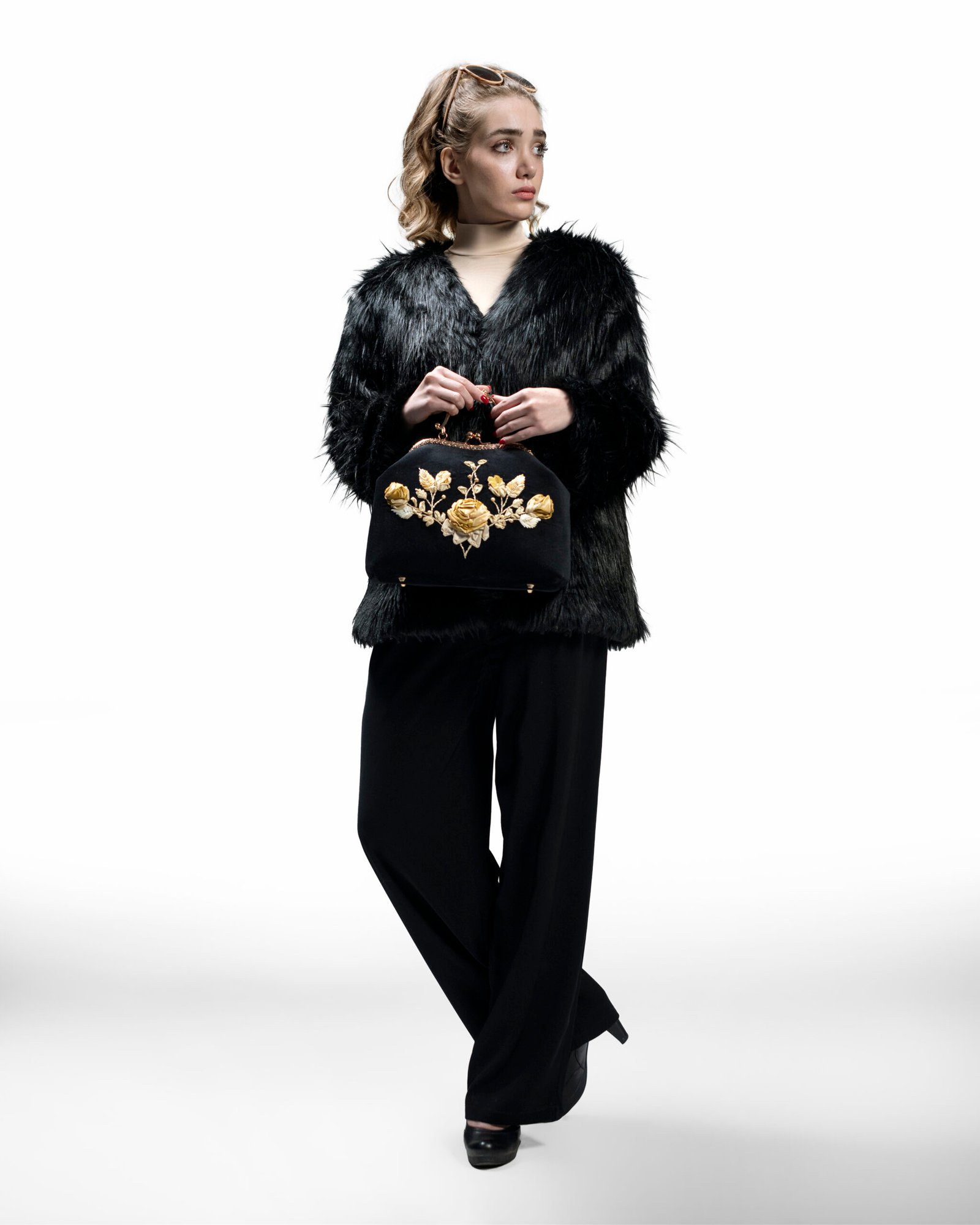 Ribbon Flower Bag - Image 4